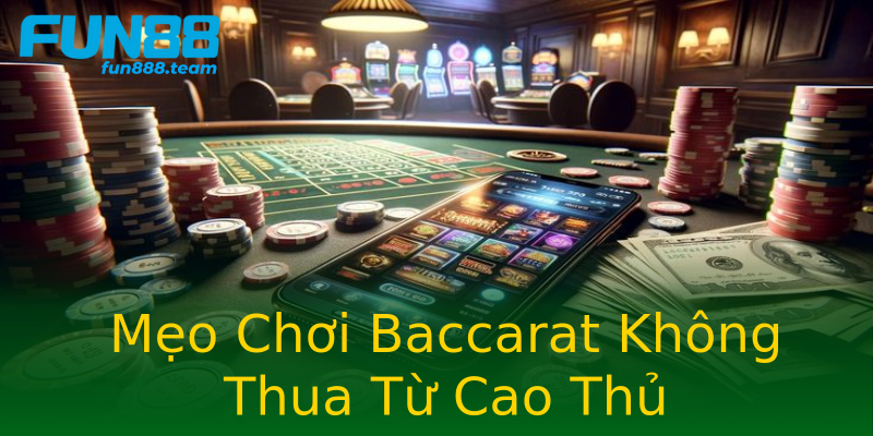 Mẹo Chơi Baccarat Không Thua Từ Cao Thủ Mẹo Chơi Baccarat Không Thua Từ Cao Thủ
